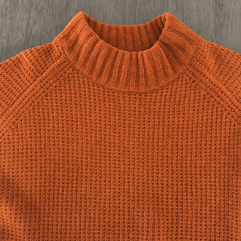 A New Day Tunic Sweater Burnt Orange Women's Size L - Picture 4 of 5